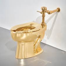 Solid Gold Toilet